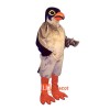 Red Legged Hawk Cartoon Costume Mascot