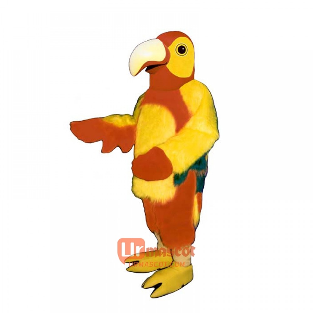 Red Parrot Cartoon Costume Mascot