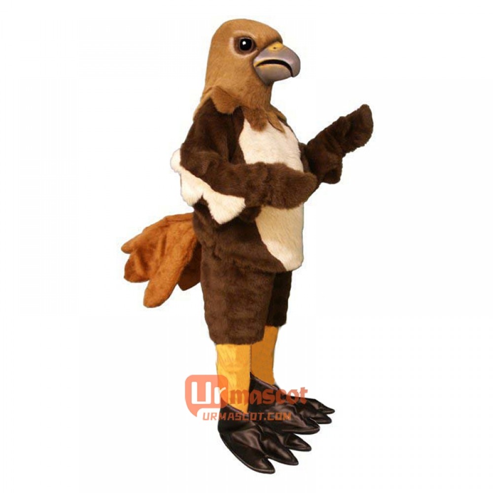 Red Tail Hawk Cartoon Costume Mascot