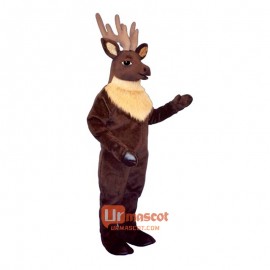 Regal Elk Cartoon Costume Mascot