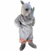 Rhino Lightweight Cartoon Mascot Costume