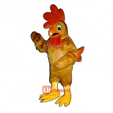 Rhode Island Red Cartoon Costume Mascot