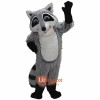 Ricky Raccoon Cartoon Mascot Costume