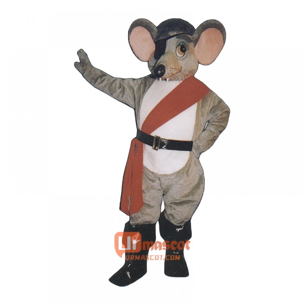River Rat Cartoon Costume Mascot