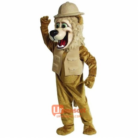 Roary Lion Cartoon Mascot Costume