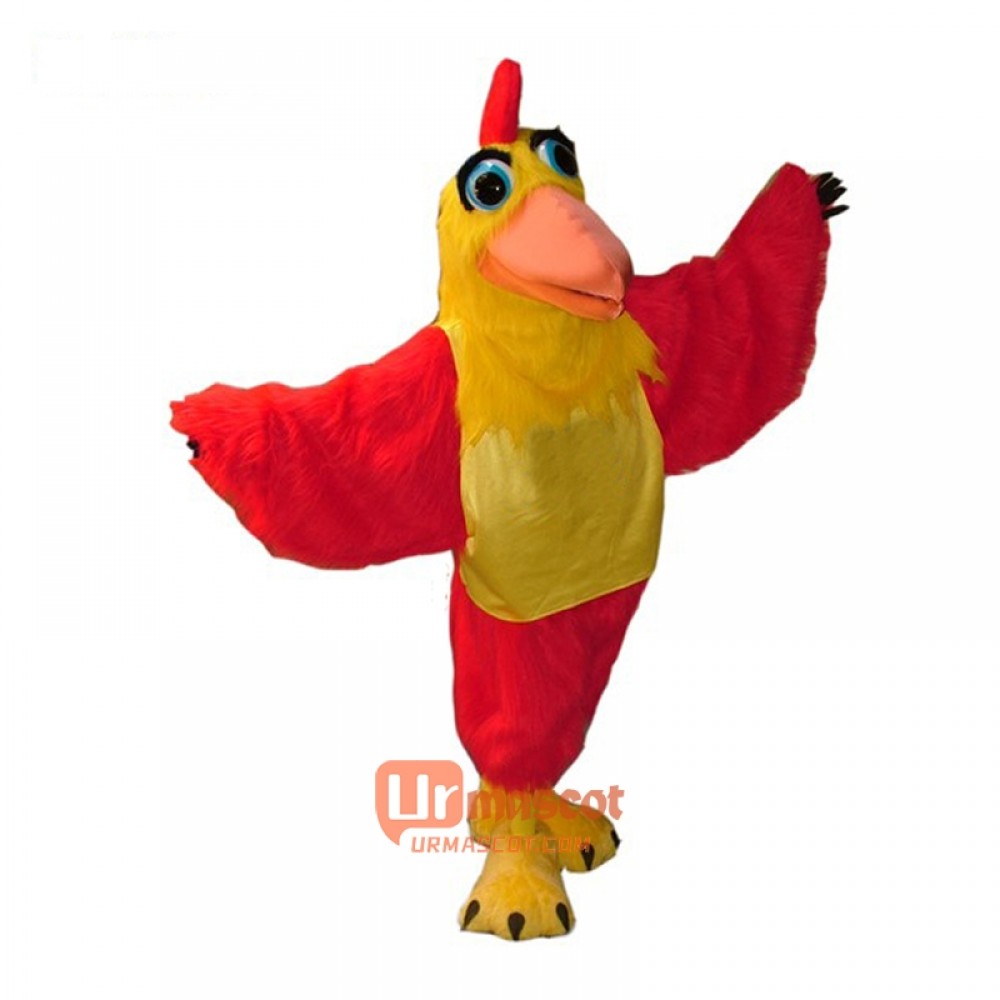 Rooster Cartoon Costume Mascot