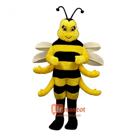 Royal Bee Cartoon Costume Mascot