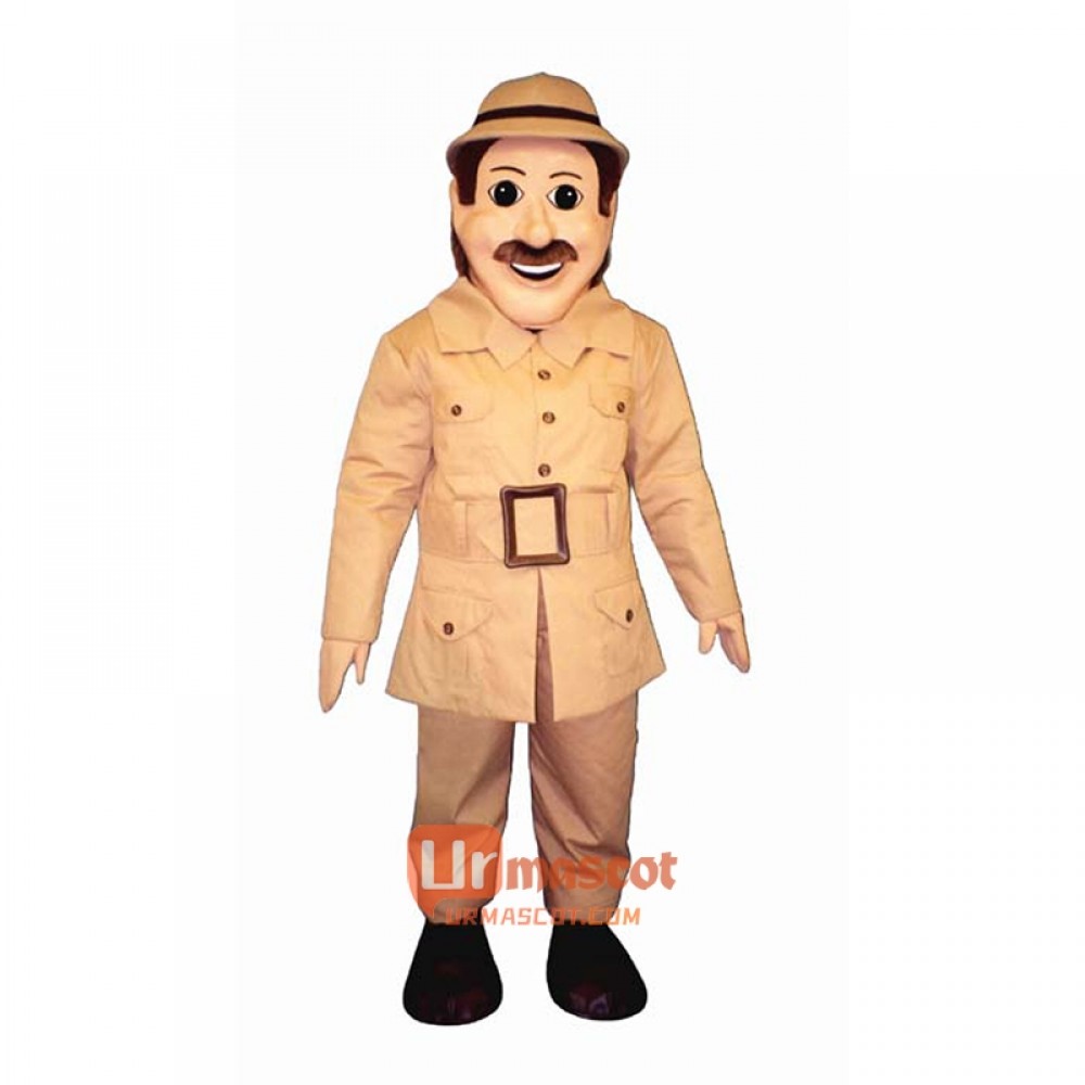 Safari Sam Cartoon Costume Mascot