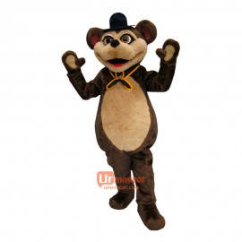 Safety Bear Cartoon Mascot Costume