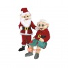 Santa Christmas Cartoon Mascot Costume Plush with Mask