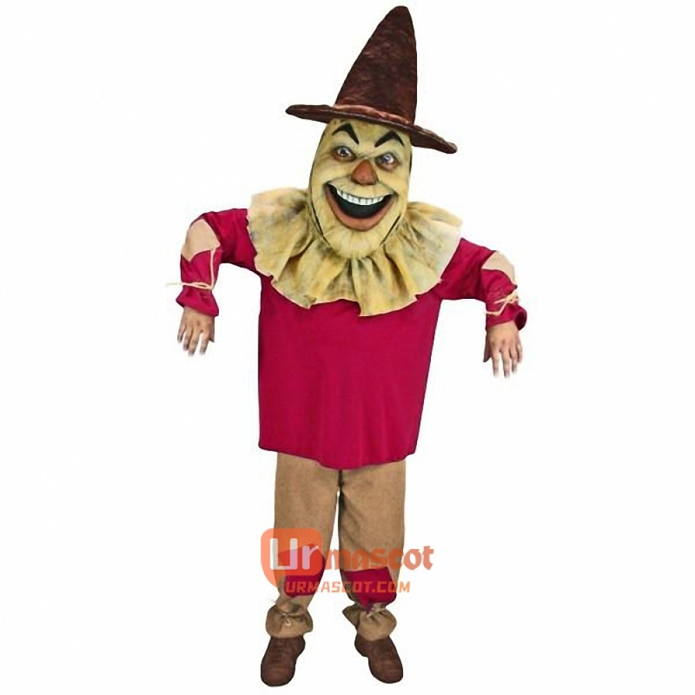 Scarecrow Cartoon Mascot Costume