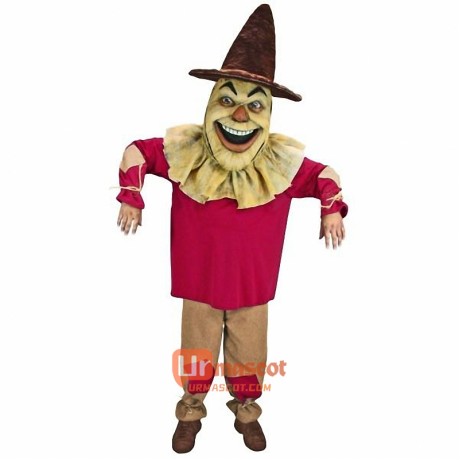 Scarecrow Cartoon Mascot Costume