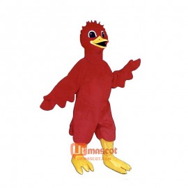 Scarlet Bird Cartoon Costume Mascot