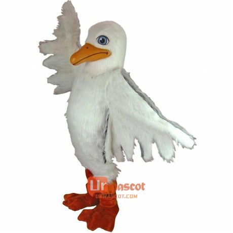 Seagull Cartoon Mascot Costume