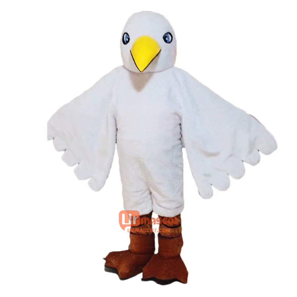 Seagull Cartoon Mascot Costume Plush with Mask