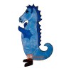 Seahorse Cartoon Costume Mascot