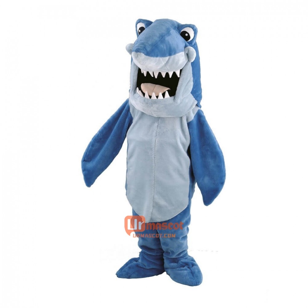 Sharp Teeth Shark Custom Cartoon Mascot Costume
