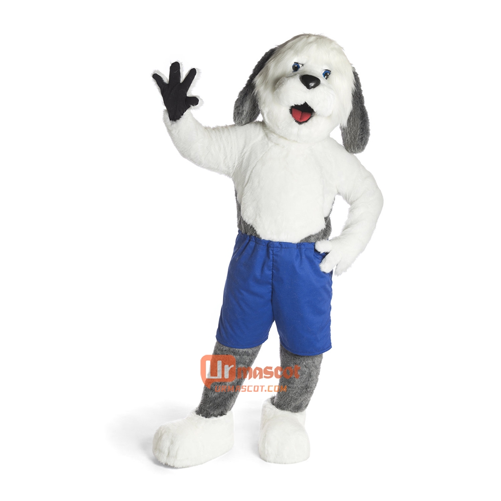 Sheepdog Mascot Costume Cosplay Outfits