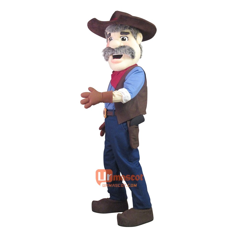 Sheriff Custom Cartoon Mascot Costume