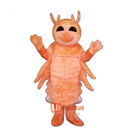 Shrimp Cartoon Costume Mascot
