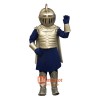 Silver Knight Cartoon Costume Mascot