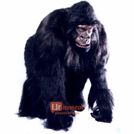 Simian Gorilla Cartoon Mascot Costume
