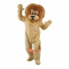 Simple Lion Cartoon Mascot Costume Plush with Mask