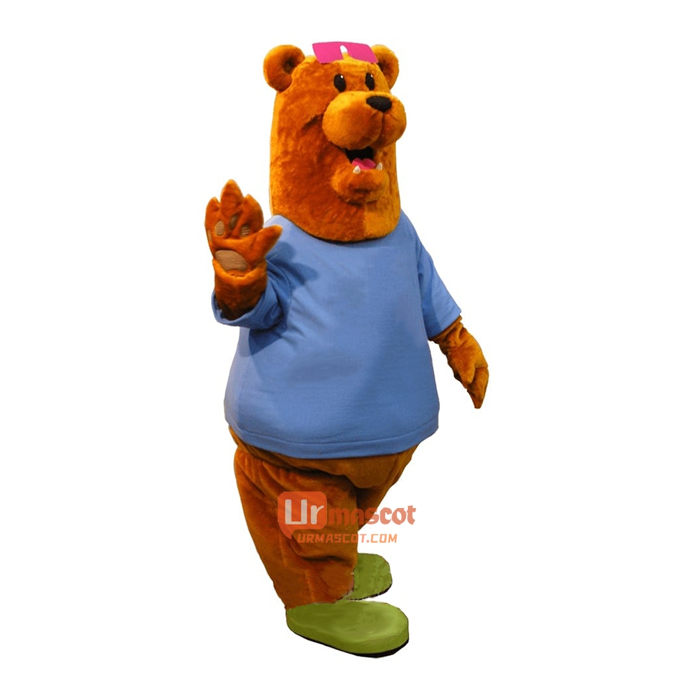 Skechers Cali Bear Mascot Costume Cosplay Outfits