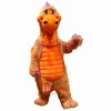 Skittles the Multicolored Dragon Cartoon Mascot Costume