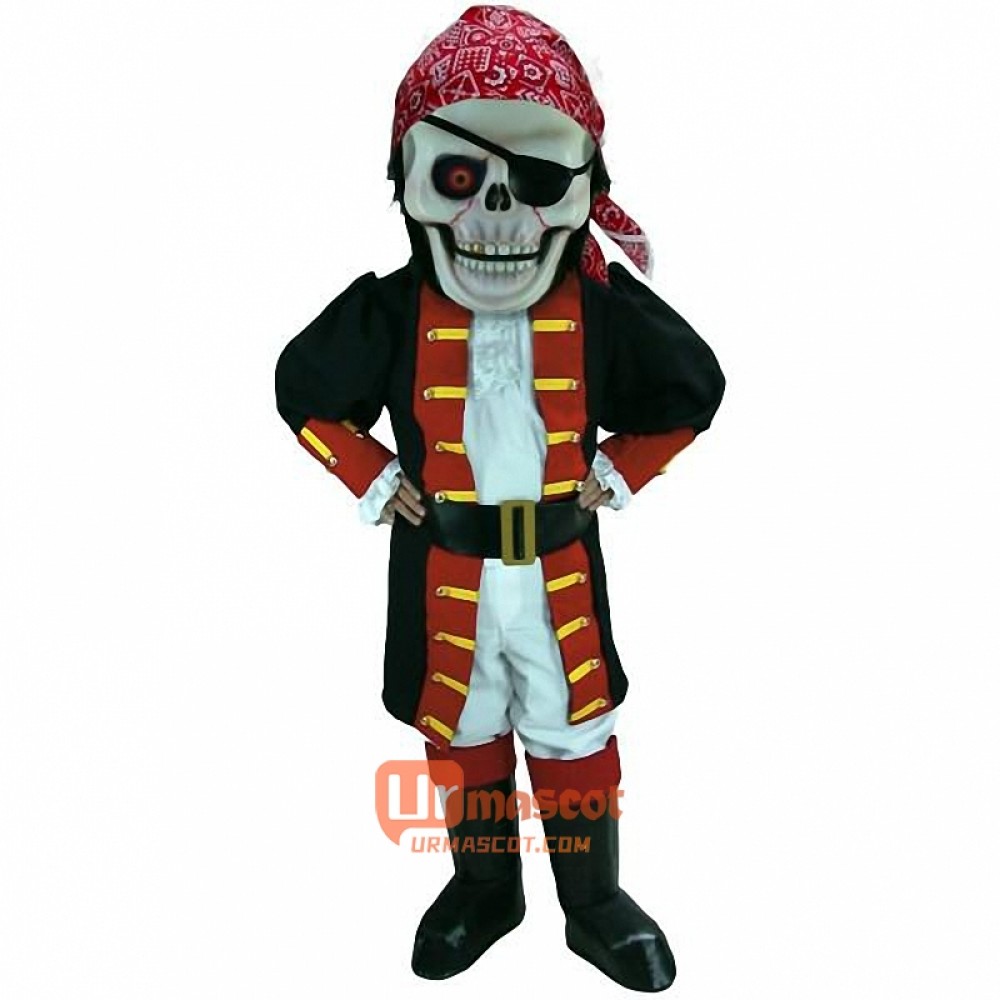 Skull Pirate Lightweight Cartoon Mascot Costume