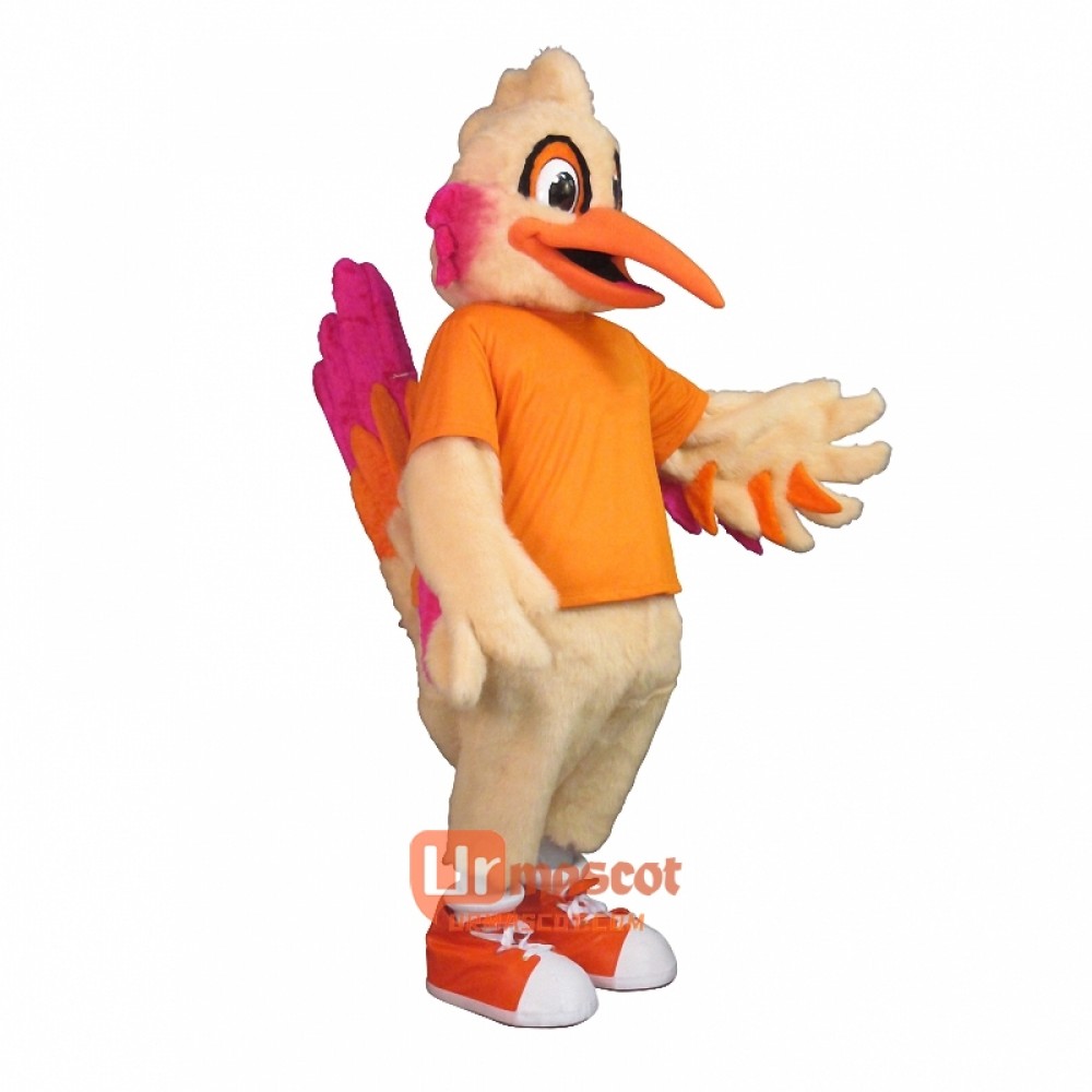 Sky the Roadrunner Bird Custom Cartoon Mascot Costume