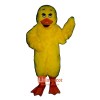 Sleepy Duck Cartoon Costume Mascot