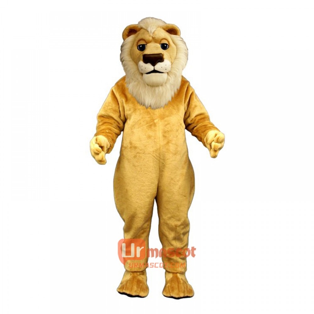 Sleepy Lion Cartoon Costume Mascot