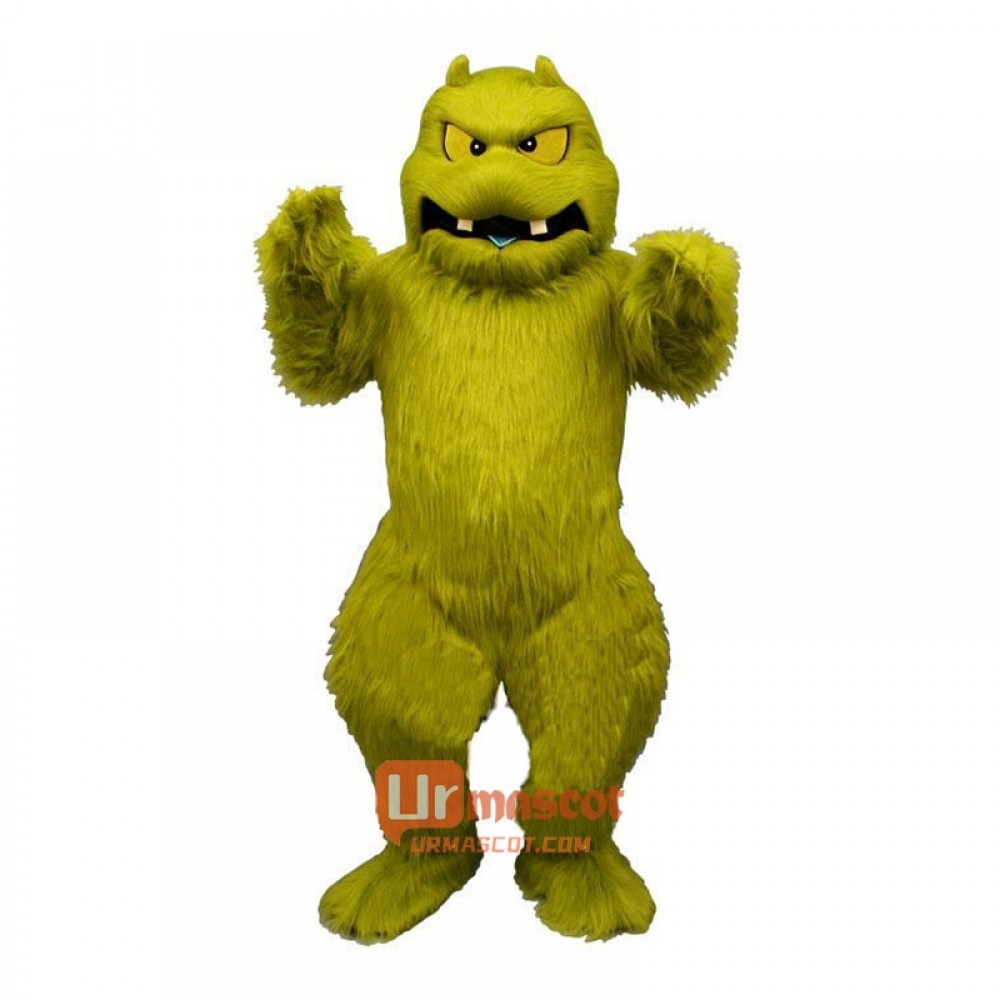 Slimy Monster Cartoon Costume Mascot