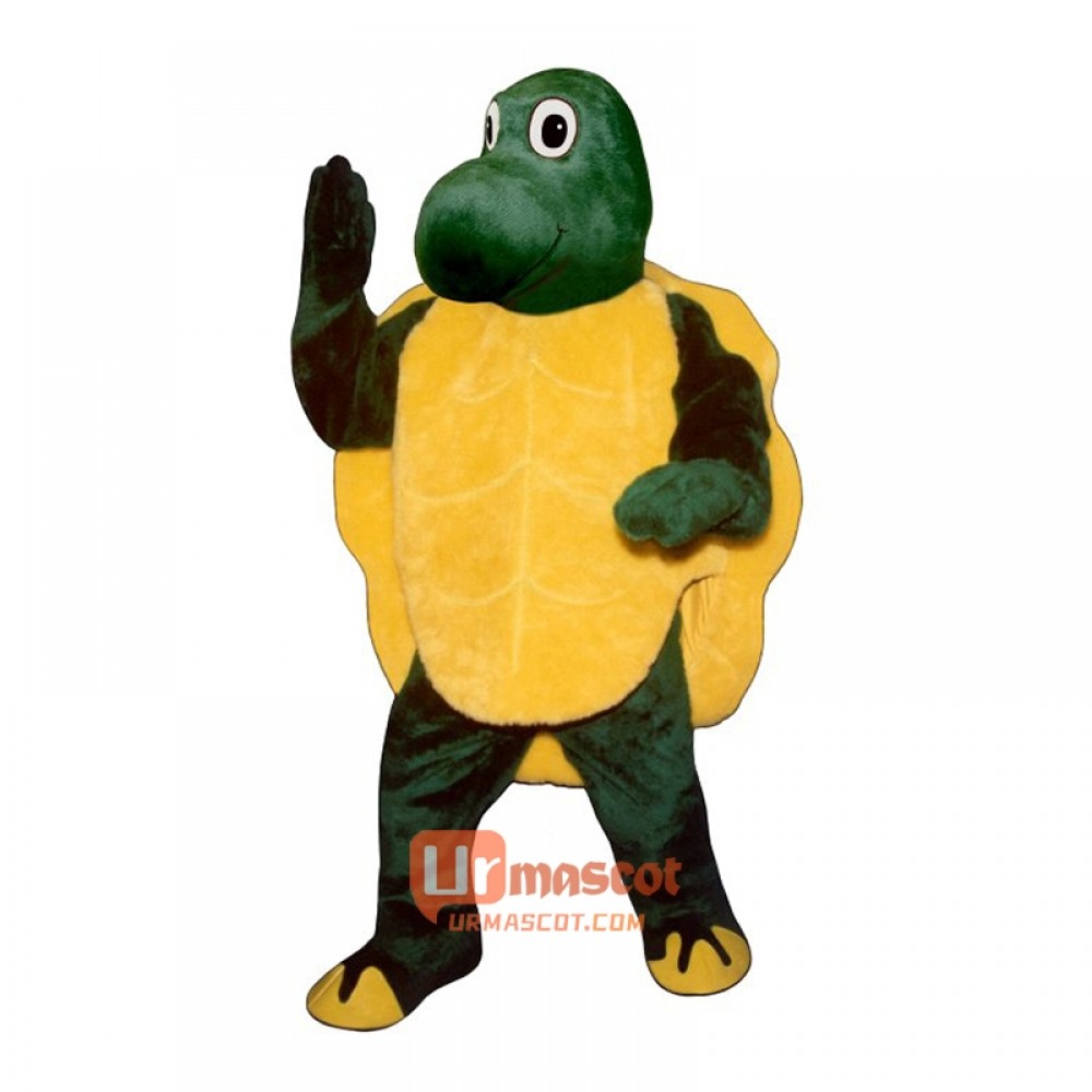 Slow Turtle Mascot Cartoon Costume