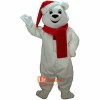 Snow Bear Cartoon Mascot Costume Cosplay Outfits Free Shipping