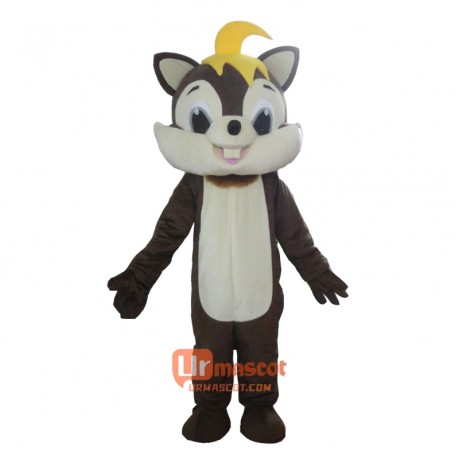 Spain Squirrel Mascot Cartoon Costume