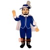 Spanish Captain Cartoon Costume Mascot