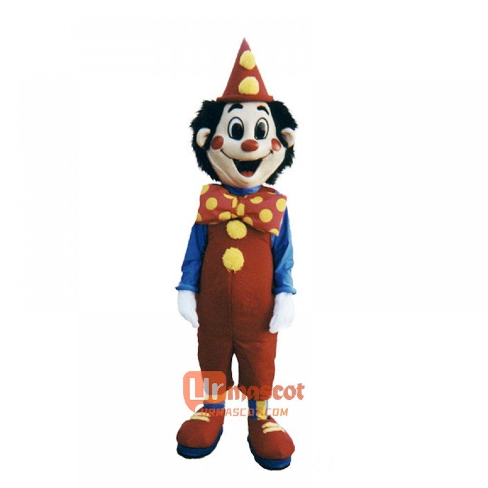 Sparkle the Clown Cartoon Costume Mascot