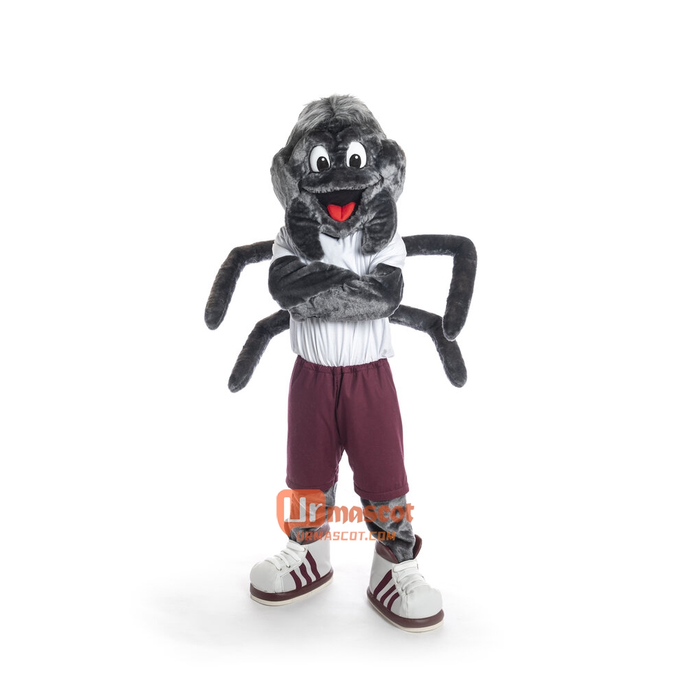 Spider Cartoon Mascot Costume Plush with Mask