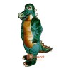 Spiked Alligator Cartoon Costume Mascot