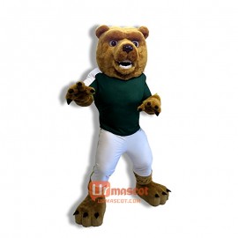 Sport College Bear Cartoon Mascot Costume Cosplay Outfits