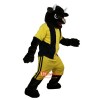 Sport Cow Bull Cartoon Mascot Costume Plush with Mask