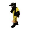 Sport Cow Bull Cartoon Mascot Costume Plush with Mask
