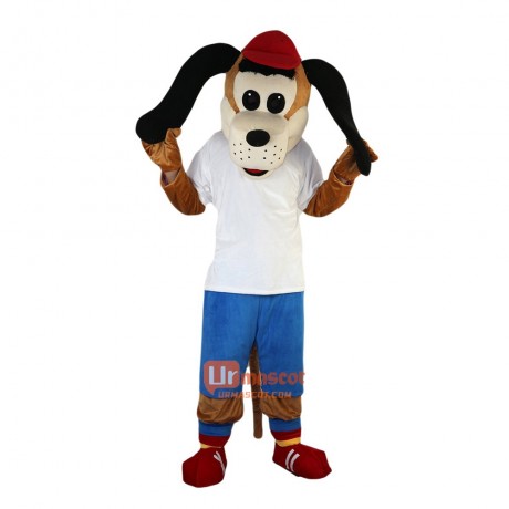 Sport Dog Cartoon Mascot Costume Plush with Mask