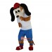 Sport Dog Cartoon Mascot Costume Plush with Mask