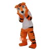 Sport Orange Tiger Cartoon Mascot Costume Plush with Mask