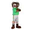 Sport Sheep Goat Cartoon Mascot Costume Plush with Mask