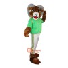 Sport Sheep Goat Cartoon Mascot Costume Plush with Mask