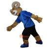 Sport Sheep Goat Cartoon Mascot Costume Plush with Mask